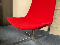 Arper catifa 60 rode design lounge fauteuil - afbeelding 4 van  7