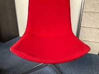 Arper catifa 60 rode design lounge fauteuil - afbeelding 3 van  7