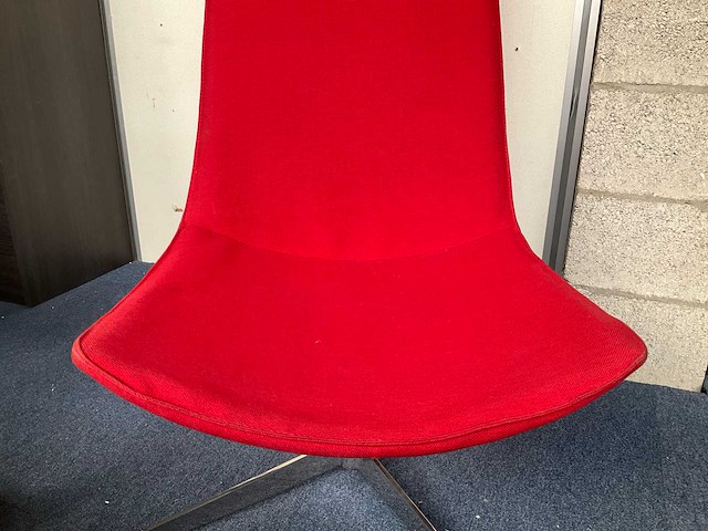 Arper catifa 60 rode design lounge fauteuil - afbeelding 6 van  12
