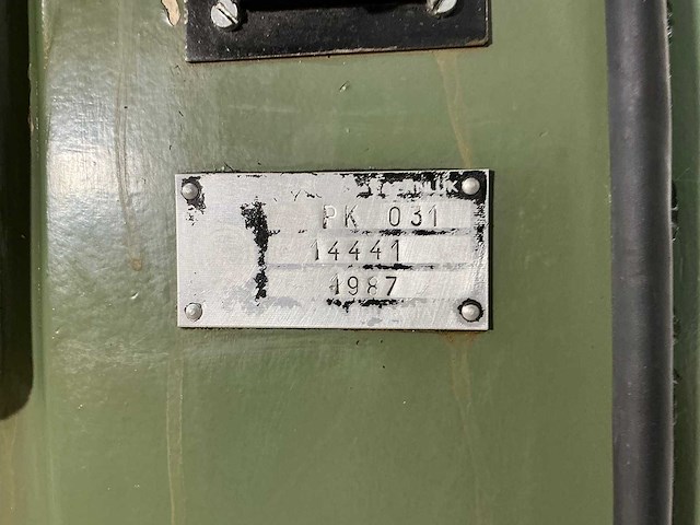 Arsenal - pk 031 - pillar drilling machine - 1987 - afbeelding 7 van  7