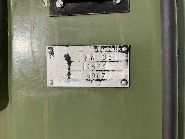 Arsenal - pk 031 - pillar drilling machine - 1987 - afbeelding 7 van  7