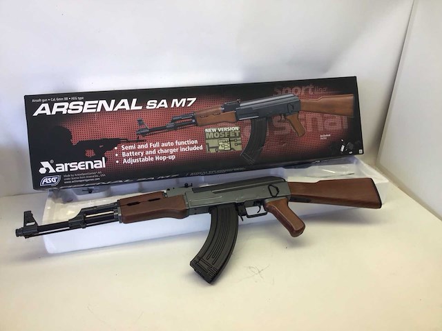 Arsenal sa m7 airsoft wapen in doos - afbeelding 2 van  3