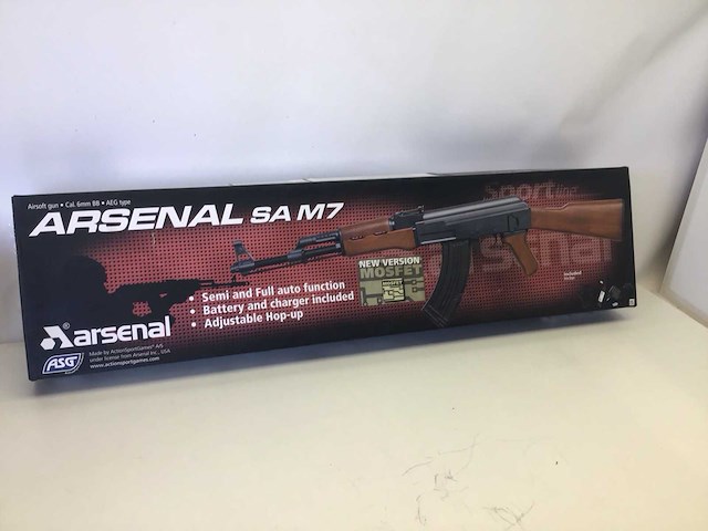 Arsenal sa m7 airsoft wapen in doos - afbeelding 3 van  3