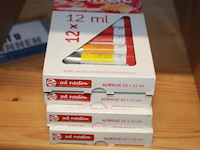 Art creation arcyl verf set 12x12 ml 4 sets loc p14 - afbeelding 4 van  5