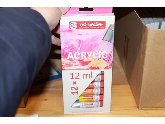 Art creation arcyl verf set 12x12 ml 4 sets loc p14 - afbeelding 5 van  5