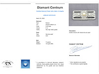 Art deco broche met diamanten hoge kwaliteit - afbeelding 3 van  9