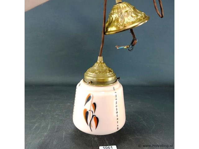 Art deco hanglamp - afbeelding 1 van  5