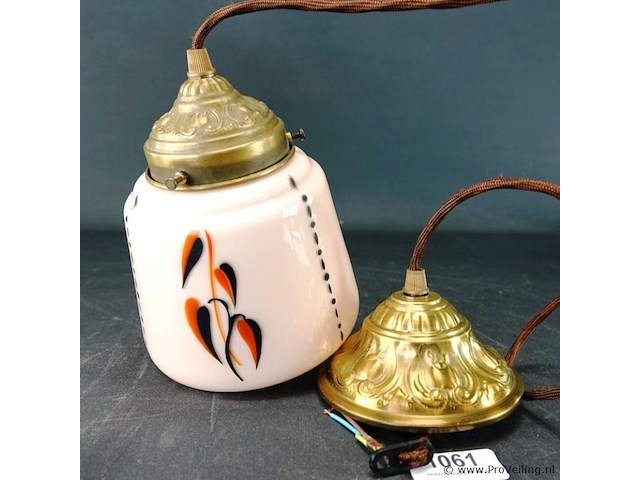 Art deco hanglamp - afbeelding 3 van  5