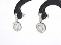 Art-deco oorbellen met diamanten - afbeelding 5 van  11