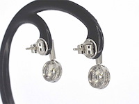 Art-deco oorbellen met diamanten - afbeelding 9 van  11