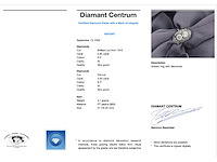 Art deco platina ring met diamant - afbeelding 4 van  10