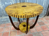 Art deco stijl bijzettafel - afbeelding 2 van  2