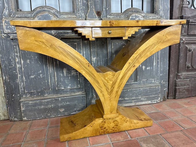 Art deco stijl console 1.20 meter breed - afbeelding 3 van  3