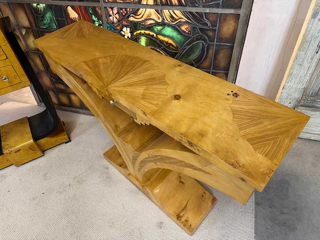 Art deco stijl meubel (2x) - afbeelding 2 van  2