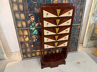 Art deco stijl opberg kast - afbeelding 3 van  3