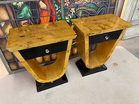 Art deco stijl opbergkast (2x) - afbeelding 4 van  4