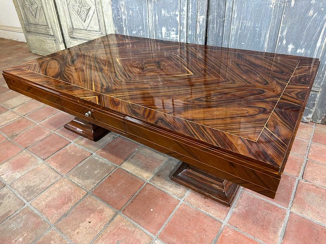 Art deco stijl salontafel - afbeelding 1 van  4