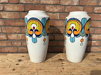 Art deco stijl vaas - afbeelding 1 van  3