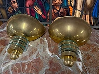 Art deco stijl wandlamp - afbeelding 2 van  2