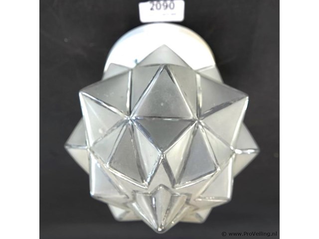 Art deco tafellamp, waarschijnlijk frankart. - afbeelding 2 van  5