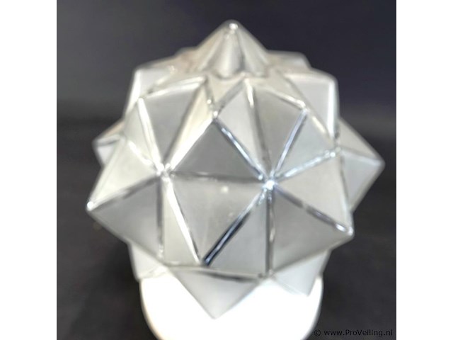 Art deco tafellamp, waarschijnlijk frankart. - afbeelding 3 van  5