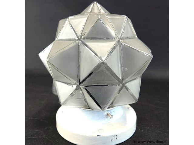Art deco tafellamp, waarschijnlijk frankart. - afbeelding 4 van  5