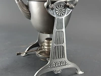 Art deco-tinwerk tinnen bouilloir - afbeelding 4 van  10