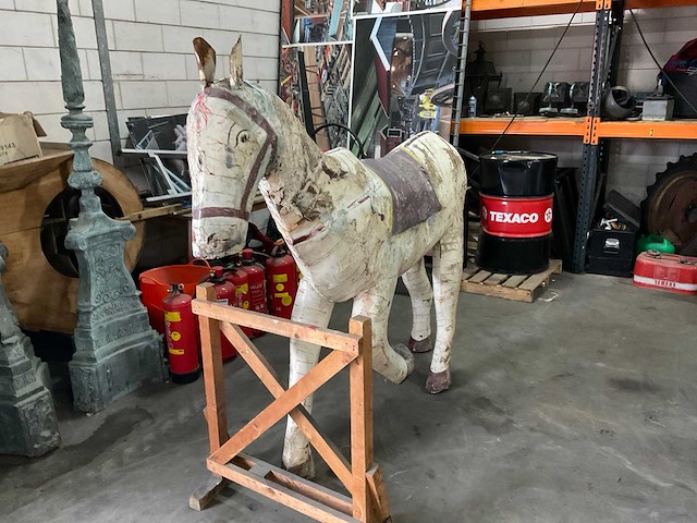 Art. metaal kunst paard - afbeelding 1 van  10