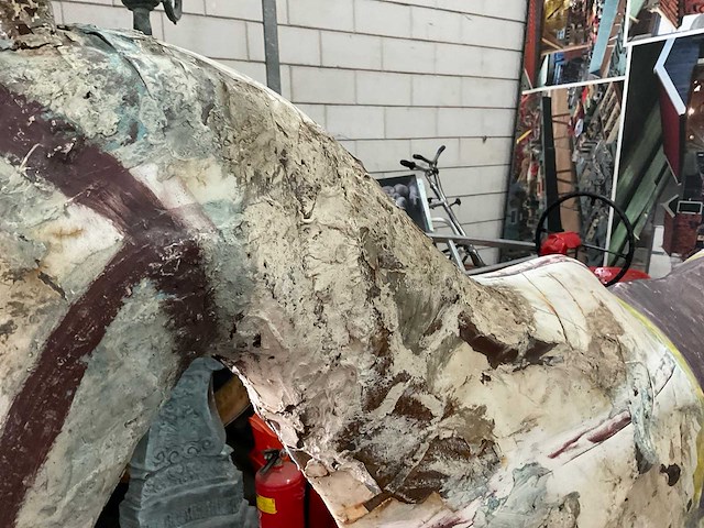 Art. metaal kunst paard - afbeelding 8 van  10