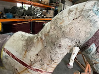 Art. metaal kunst paard - afbeelding 3 van  5