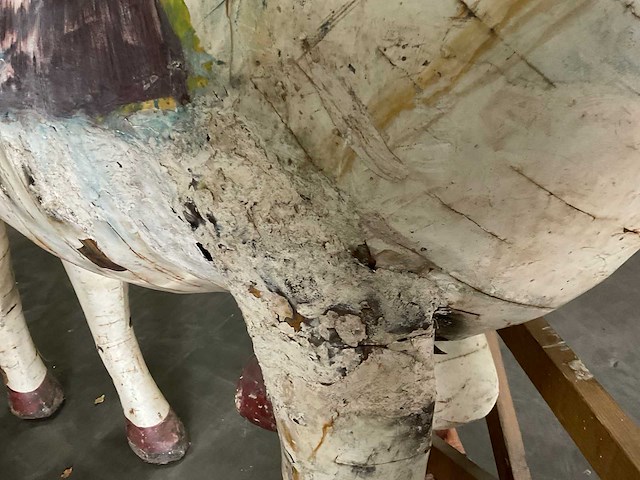 Art metaal paard - afbeelding 7 van  9