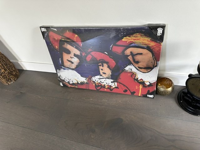 Art print herman brood "3 musketiers " - afbeelding 2 van  3