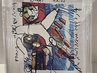 Art print, herman brood, "freddy mercury", 1993