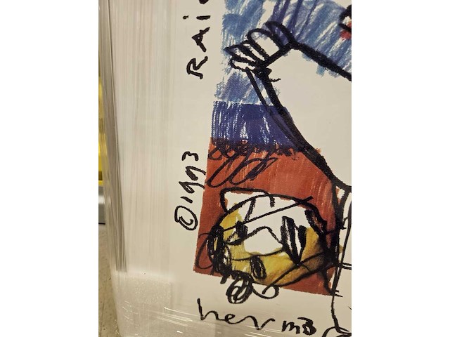 Art print, herman brood, "freddy mercury", 1993 - afbeelding 4 van  5