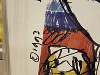 Art print, herman brood, "freddy mercury", 1993 - afbeelding 4 van  5