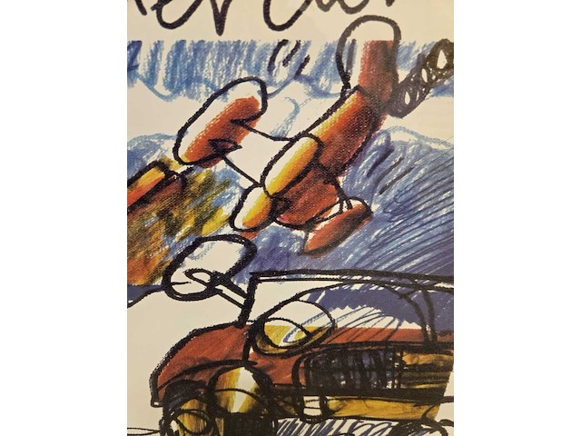 Art print, herman brood, "freddy mercury", 1993 - afbeelding 5 van  5