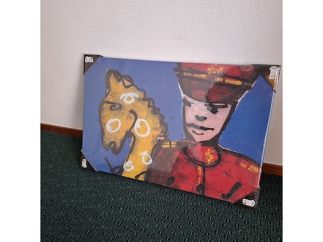 Art print herman brood "huzaar" - afbeelding 1 van  5