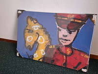 Art print herman brood "huzaar" - afbeelding 1 van  5