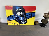 Art print herman brood "vliegtuig " - afbeelding 1 van  3
