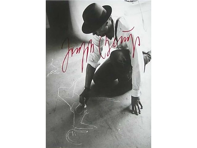 Art print joseph beuys ‘fussbodenzeihnung 1982’ - afbeelding 1 van  1