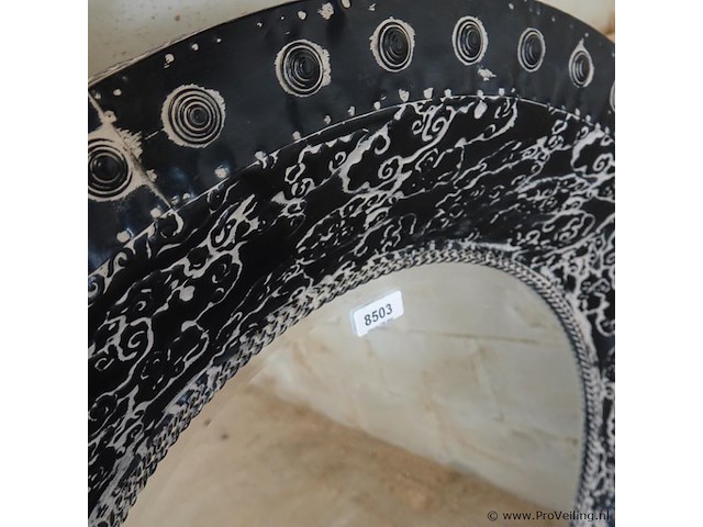 Art sensation vintage cheng geslepen spiegel - afbeelding 4 van  6