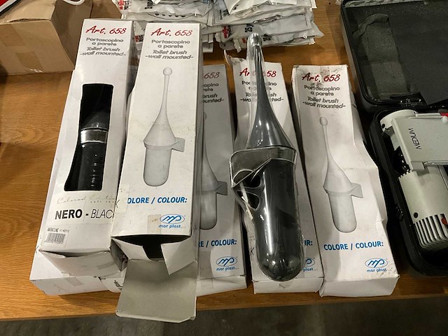 Art658 muurbevestiging wc borstel (7x) - afbeelding 1 van  3