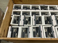 Artdeco 4-kant rozet deurkruk set (190x) - afbeelding 7 van  8