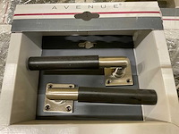 Artdeco 4-kant rozet deurkruksets (192x) - afbeelding 1 van  5