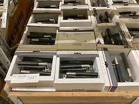 Artdeco 4-kant rozet deurkruksets (196x) - afbeelding 2 van  3