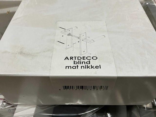 Artdeco blind deurbeslag (91x) - afbeelding 3 van  3