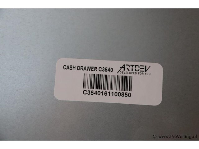 Artdev kassalade incl. sleutels c3540 - afbeelding 3 van  3