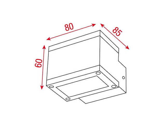 Artecta - alesund-1 - inbouw wandlamp (33x) - afbeelding 2 van  3