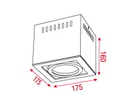 Artecta - auckland - plafond down light - plafondlampen (17x) - afbeelding 4 van  4
