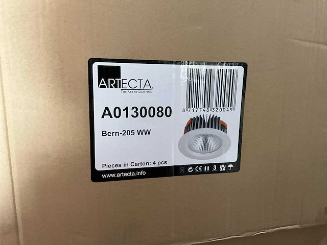 Artecta - bern-205 ww - plafondlampen (4x) - afbeelding 3 van  3